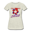 Columbus Stars Women’s T-Shirt - heather oatmeal