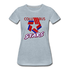 Columbus Stars Women’s T-Shirt - heather ice blue