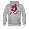 Columbus Stars Hoodie (Premium) - heather gray