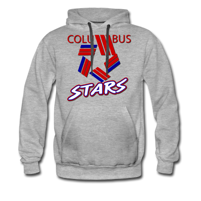 Columbus Stars Hoodie (Premium) - heather gray