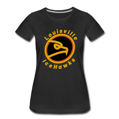 Louisville IceHawks Women's T-Shirt - black