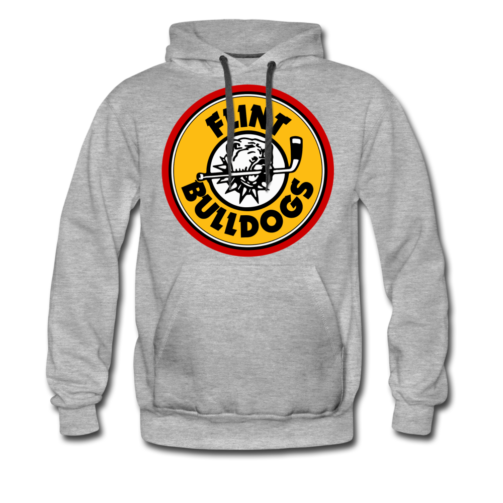 Flint Bulldogs Hoodie (Premium) - heather gray