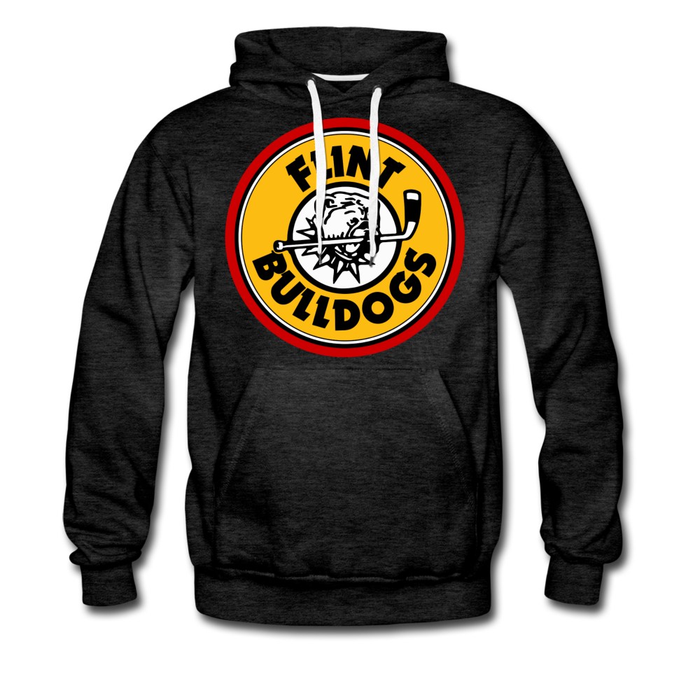 Flint Bulldogs Hoodie (Premium) - charcoal gray