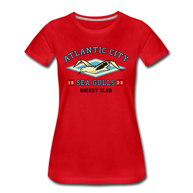 Atlantic City Sea Gulls Women’s T-Shirt - red