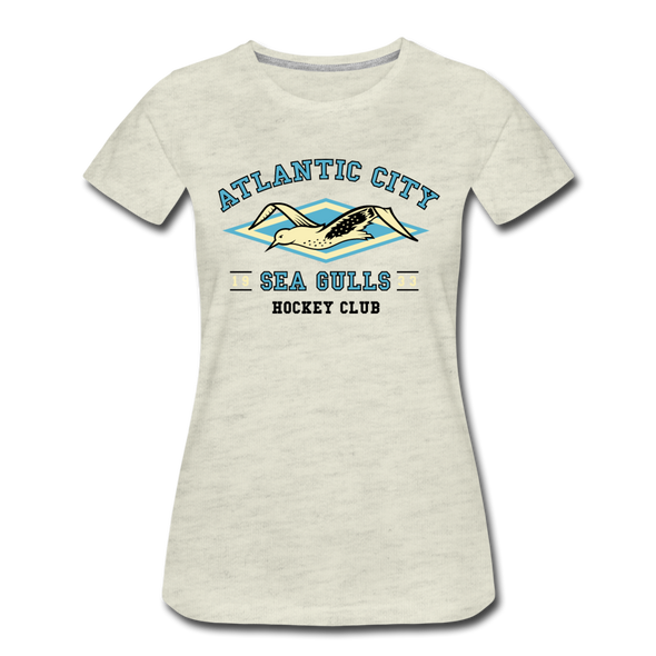 Atlantic City Sea Gulls Women’s T-Shirt - heather oatmeal