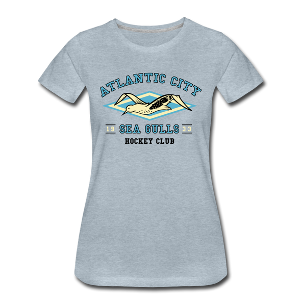 Atlantic City Sea Gulls Women’s T-Shirt - heather ice blue