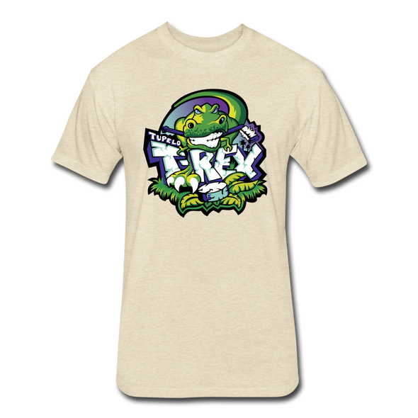 Tupelo T-Rex T-Shirt (Premium Tall 60/40) - heather cream