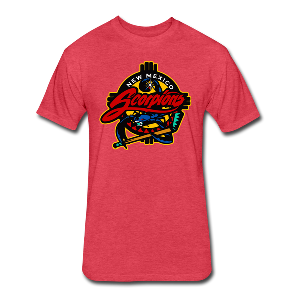 New Mexico Scorpions T-Shirt (Premium Tall 60/40) - heather red