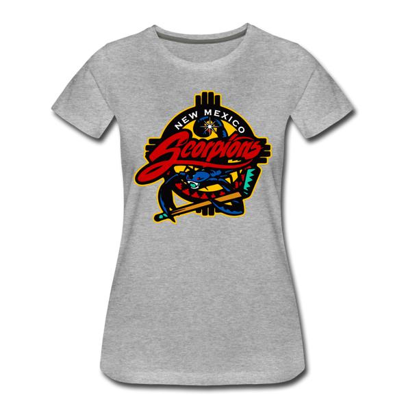 New Mexico Scorpions Women's T-Shirt - heather gray