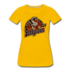 New Mexico Scorpions 2000s Women's T-Shirt - sun yellow