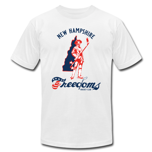 New Hampshire Freedoms T-Shirt (Premium Lightweight) - white