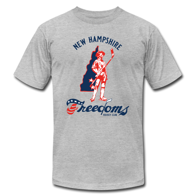 New Hampshire Freedoms T-Shirt (Premium Lightweight) - heather gray