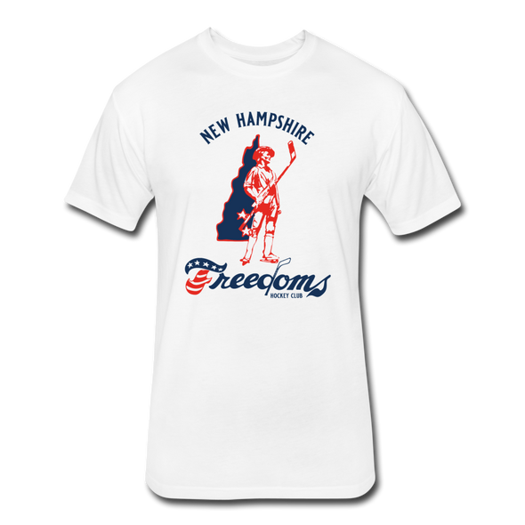 New Hampshire Freedoms T-Shirt (Premium Tall 60/40) - white