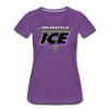 Indianapolis Ice Triangle Women's T-Shirt - purple
