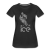 Indianapolis Ice Skater Women's T-Shirt - black