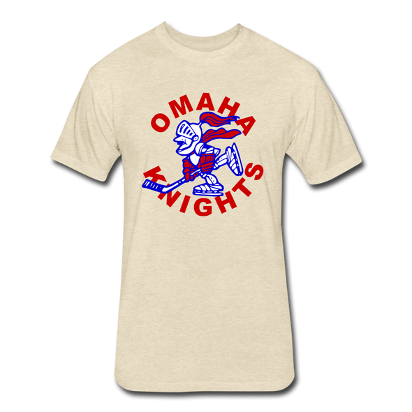 Omaha Knights T-Shirt (Premium Tall 60/40) - heather cream