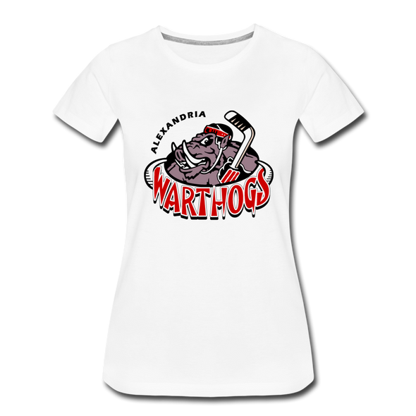 Alexandria Warthogs Women's T-Shirt - white