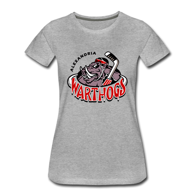 Alexandria Warthogs Women's T-Shirt - heather gray