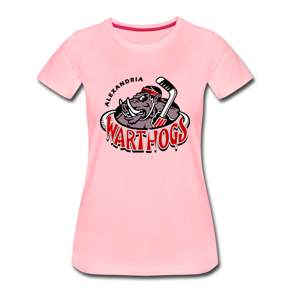 Alexandria Warthogs Women's T-Shirt - pink