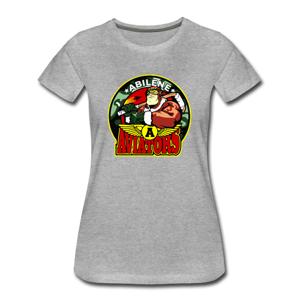 Abilene Aviators Women’s T-Shirt - heather gray