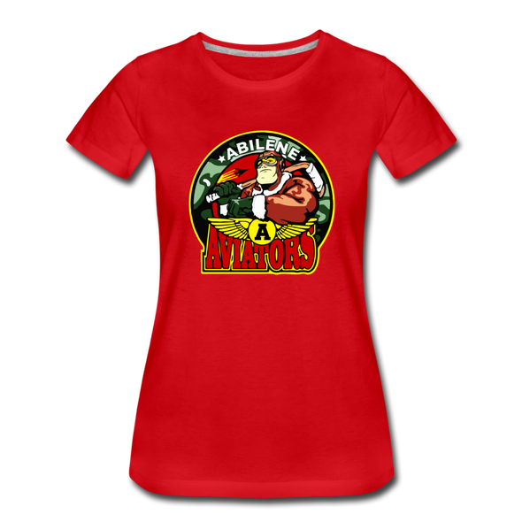 Abilene Aviators Women’s T-Shirt - red
