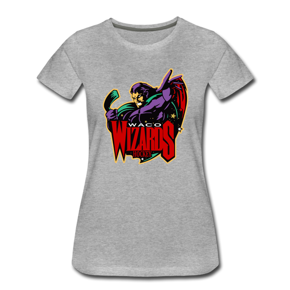 Waco Wizards Women's T-Shirt - heather gray