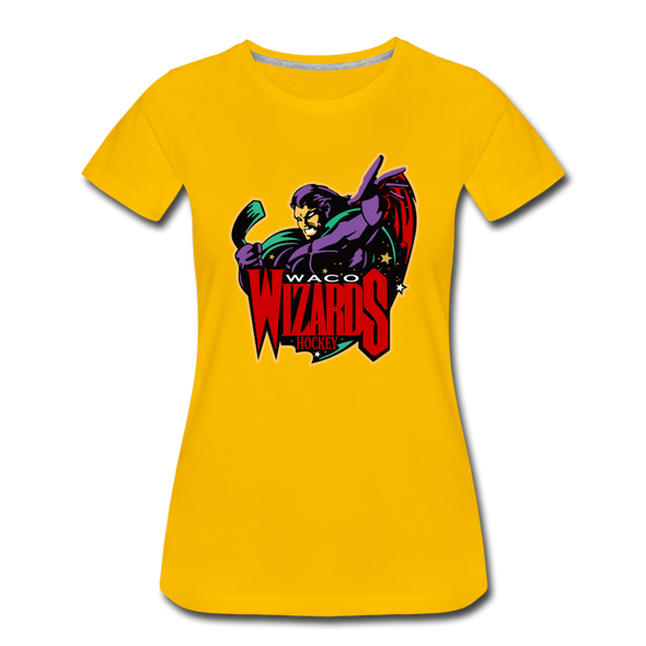 Waco Wizards Women's T-Shirt - sun yellow