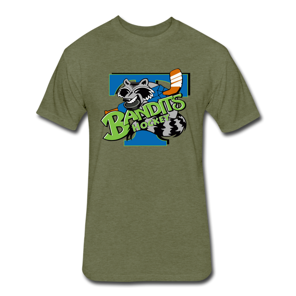 Texarkana Bandits T-Shirt (Premium Tall 60/40) - heather military green