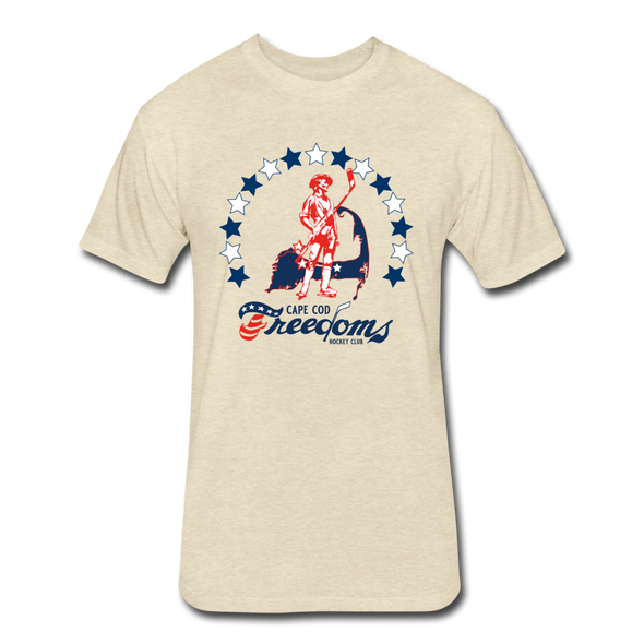 Cape Cod Freedoms T-Shirt (Premium Tall 60/40) - heather cream