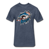 Baton Rouge Kingfish T-Shirt (Premium Tall 60/40) - heather navy