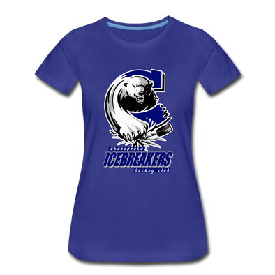 Chesapeake Icebreakers Women's T-Shirt - royal blue