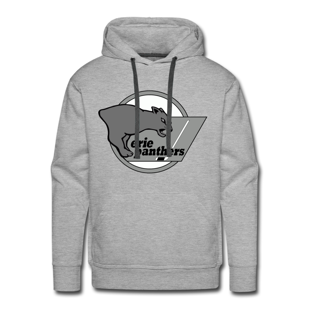 Erie Panthers Hoodie (Premium) - heather gray