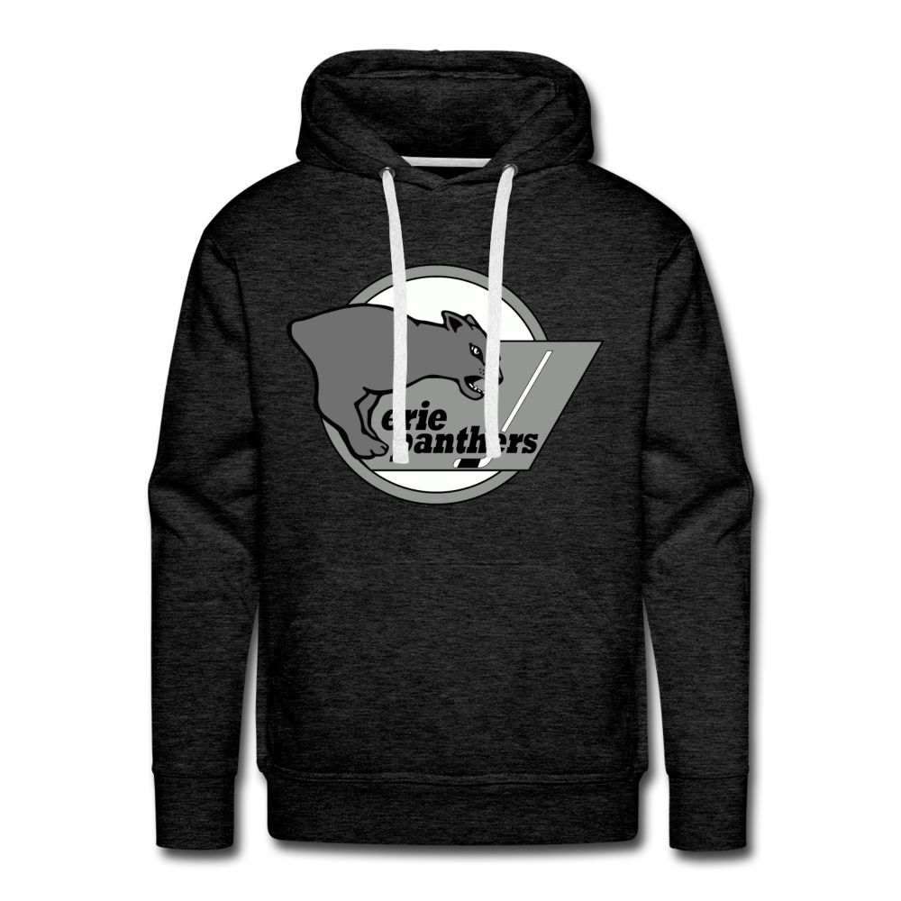 Erie Panthers Hoodie (Premium) - charcoal gray