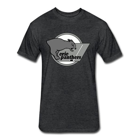 Erie Panthers T-Shirt (Premium Tall 60/40) - heather black