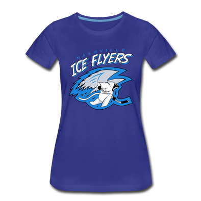Nashville Ice Flyers Women's T-Shirt - royal blue