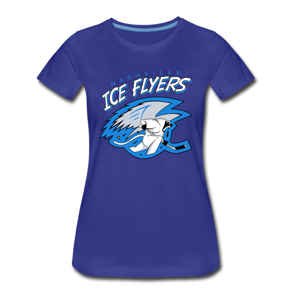 Nashville Ice Flyers Women's T-Shirt - royal blue
