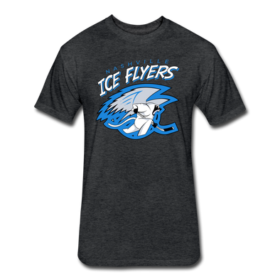 Nashville Ice Flyers T-Shirt (Premium Tall 60/40) - heather black