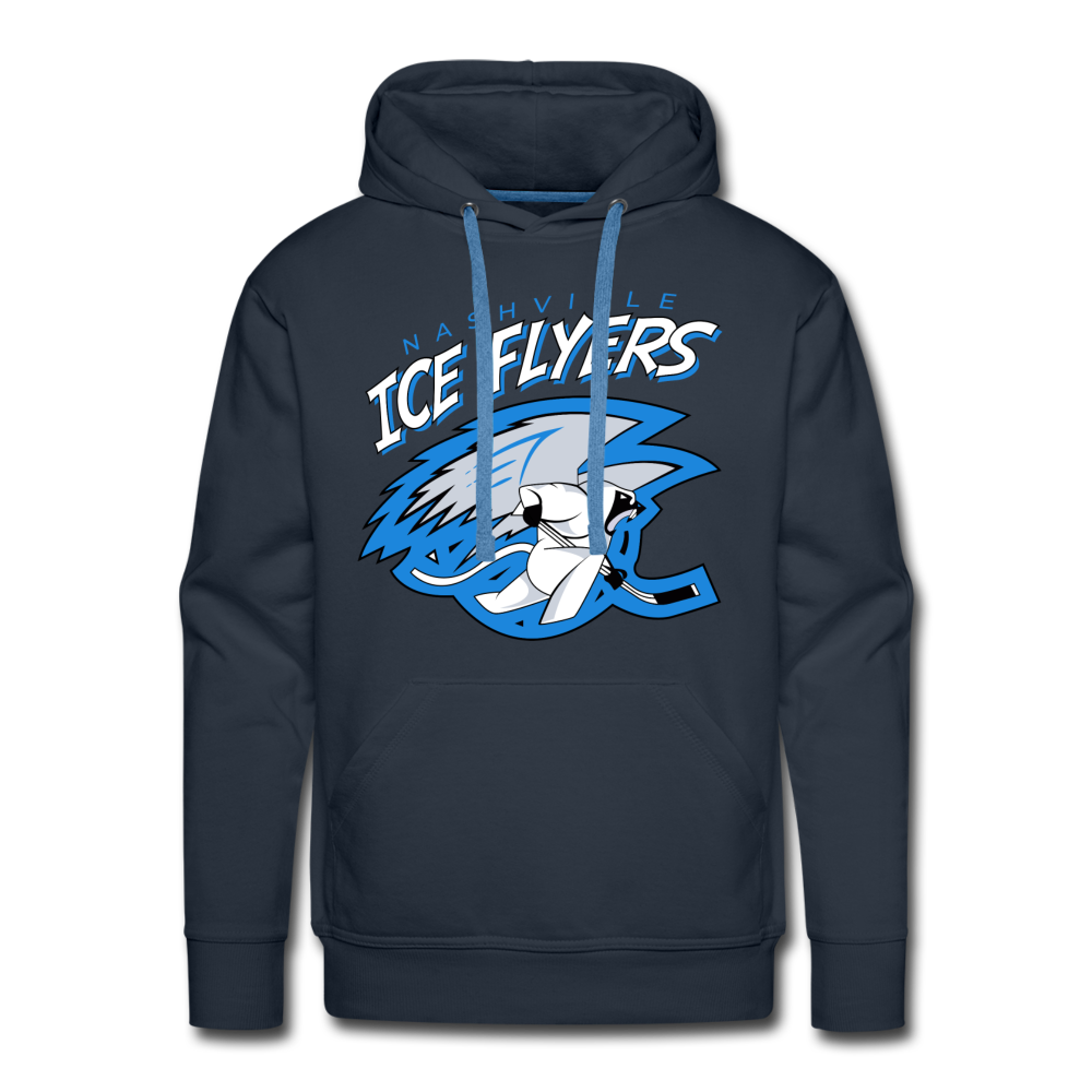 Nashville Ice Flyers Hoodie (Premium) - navy