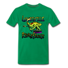 Louisville RiverFrogs Double Sided T-Shirt (Premium) - kelly green