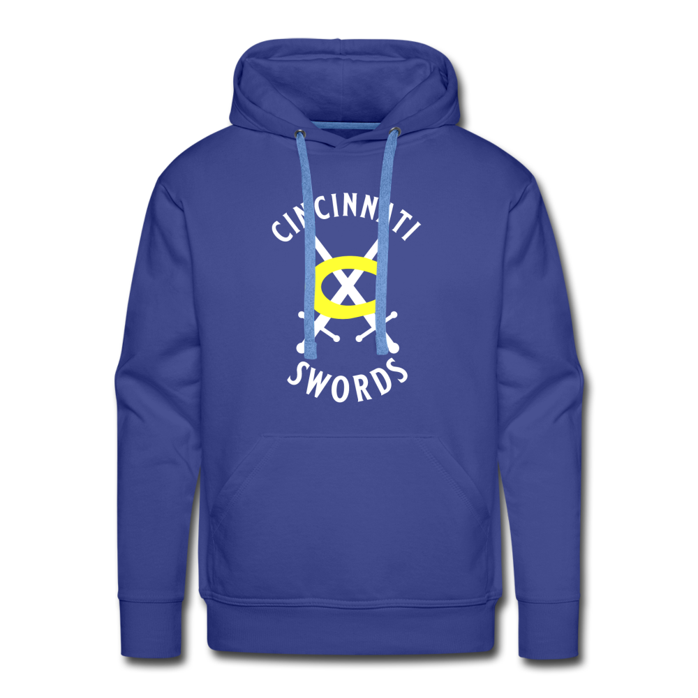 Cincinnati Swords Hoodie (Premium) - royalblue