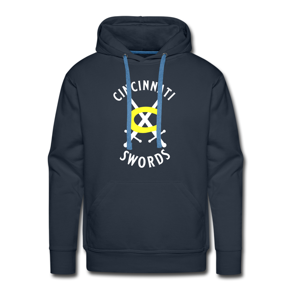 Cincinnati Swords Hoodie (Premium) - navy