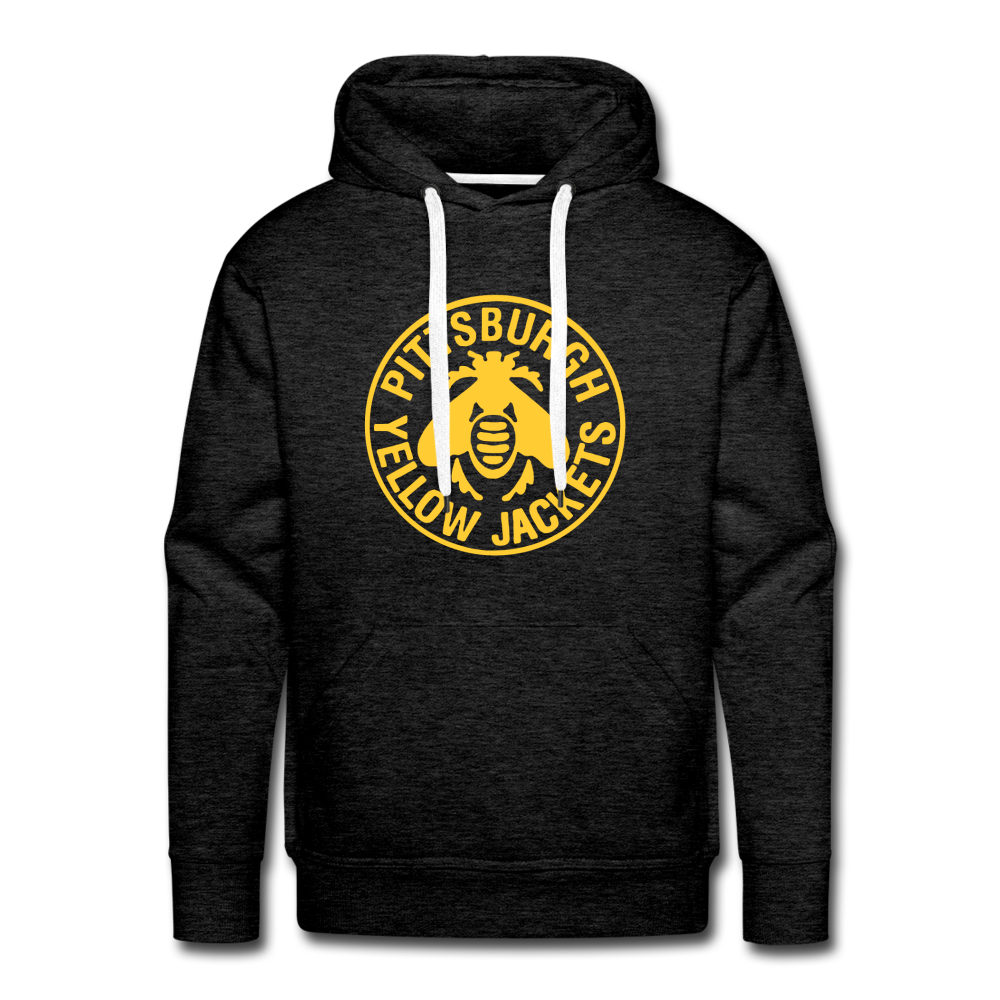 Pittsburgh Yellow Jackets Hoodie (Premium) - charcoal grey