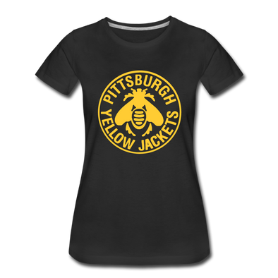 Pittsburgh Yellow Jackets Women's T-Shirt - black