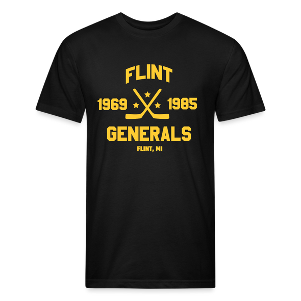 Flint Generals Dated T-Shirt (Premium) - black