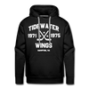 Tidewater Wings Hoodie (Premium) - black