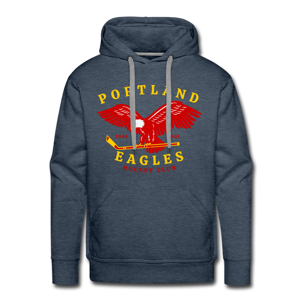 Portland Eagles Hoodie (Premium) - heather denim