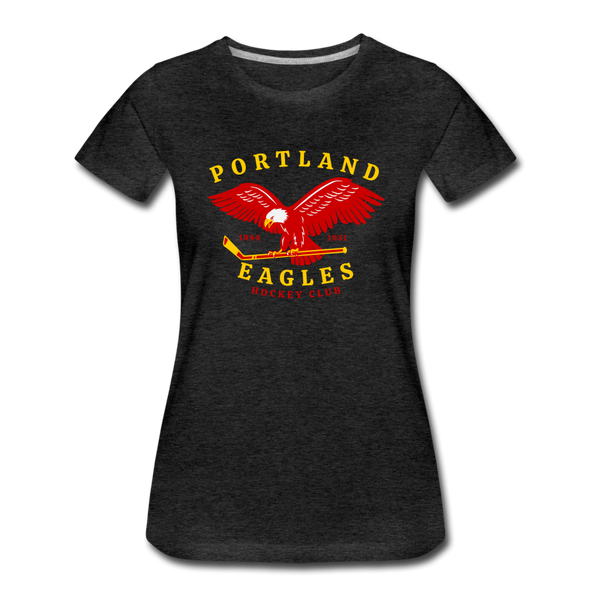 Portland Eagles Women's T-Shirt - charcoal grey