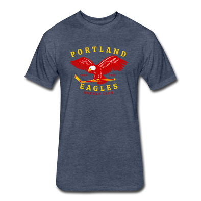 Portland Eagles T-Shirt (Premium Tall 60/40) - heather navy