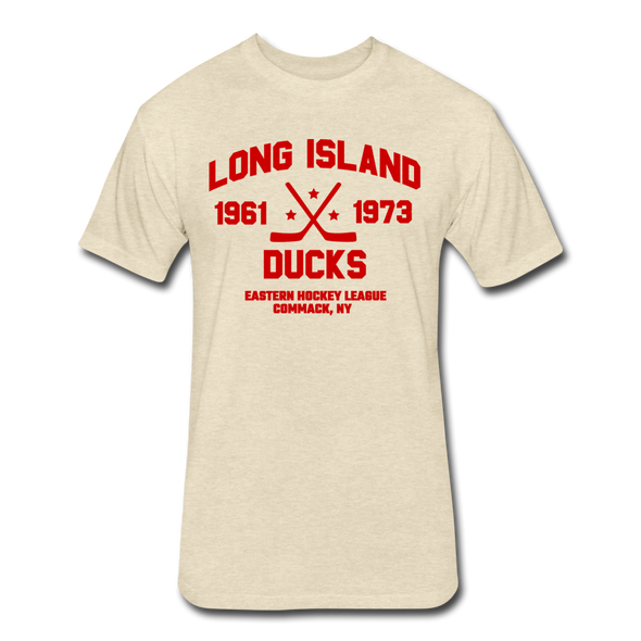 Long Island Ducks Dated T-Shirt (Premium) - heather cream