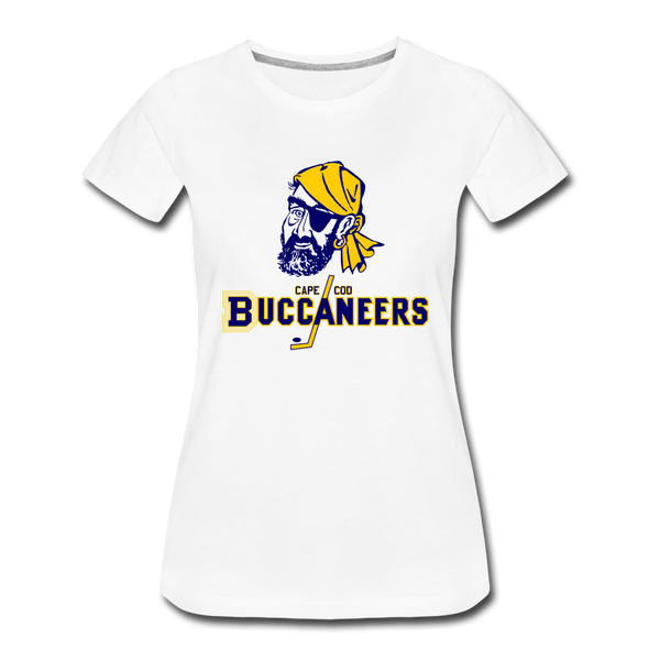 Cape Cod Buccaneers Women's T-Shirt - white